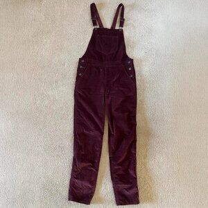 Maroon Overalls